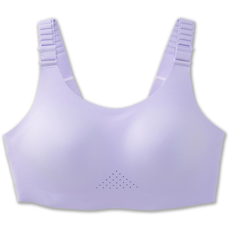 Brooks Dare Scoopback 2.0 Sports Running Bra - Women's - Lavender Purple/Violet Dash (71496-FIVQ)